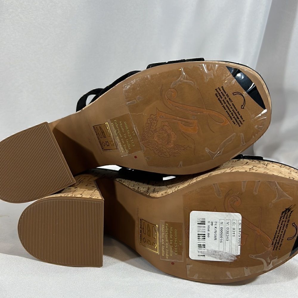 FREE PEOPLE LISBON PLATFORM MULES SIZE 39 NWT - Picture 13 of 16